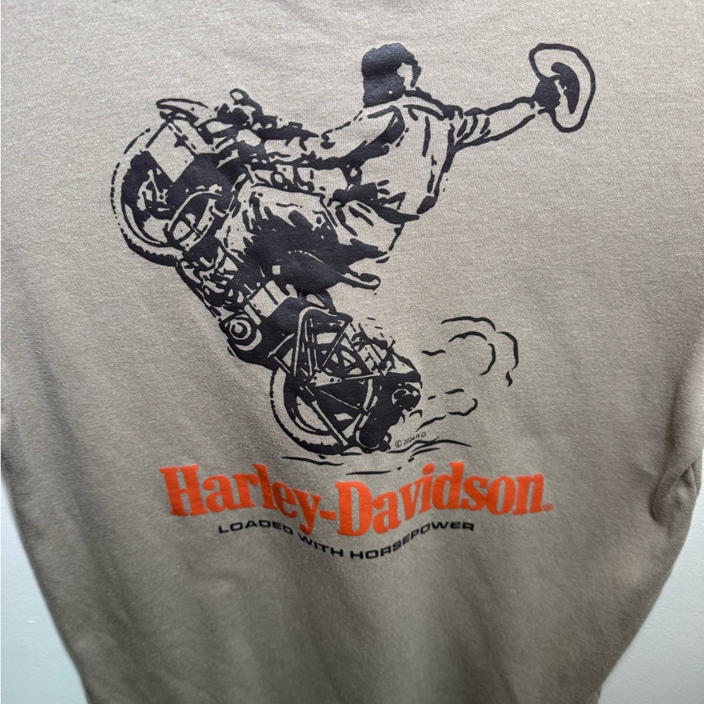 Harley-Davidson Little Boys' Bar & Shield Short Sleeve Pocket Tee Size 8/10 - Picture 7 of 7